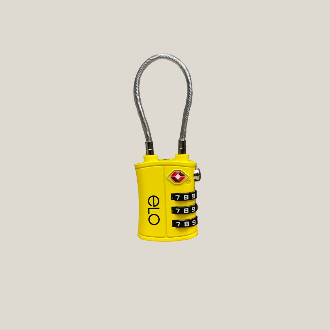 TSA Lock (Yellow) (Non-exchangeable and non-refundable)